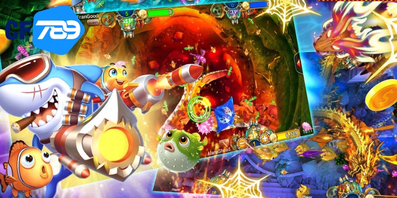 Bắn cá là tựa game săn thưởng, khám phá thế giới đại dương