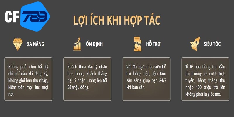 Nhà cái hỗ trợ toàn diện, giúp đại lý dễ dàng phát triển